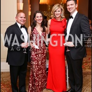 Badgley Mischka long red dress size 6